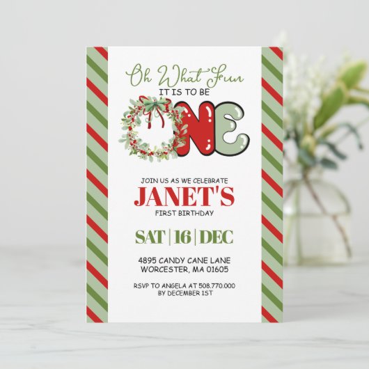 Invitation Oh Quel Amusement Que Ce Soit D'Être Un (Debout devant)