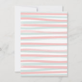 Invitation Oh quel plaisir Noël Père Noël Sleigh fête d'anniv (Dos)