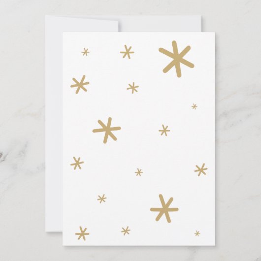 Invitation Oh, quelle fête de Noël à Père Noël (Dos)