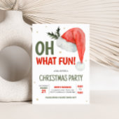 Invitation Oh, quelle fête de Noël à Père Noël