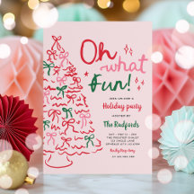 Oh, quelle main amusante tiré fêtes de Noël