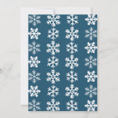 Invitation Oh Quelle Typographie Amusante de Fête de Noël (Dos)