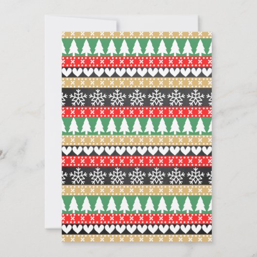 Invitation Oh, Snap ! Gingerbread Cookie Exchange Fête de vac (Dos)