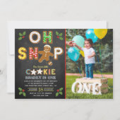 Invitation Oh, Snap ! Gingerbread Cookie N'importe quel âge A (Devant)