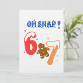 Invitation Oh Snap Pain d'épice 67 (Debout devant)