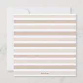 Invitation Oh Sweet | Aquarelle Cookie Dessert Anniversaire (Dos)