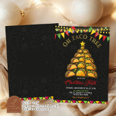 Invitation Oh Taco Tree Christmas Fiesta Mexican Party