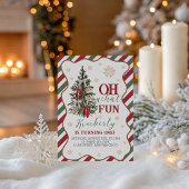 Invitation Oh What Fun First Birthday Invite