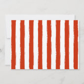 Invitation Oh What Fun Noël Hiver Première fête d'anniversair (Dos)