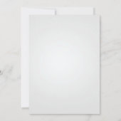 Invitation Oh What Fun Snowman Hiver 1er Anniversaire fête (Dos)