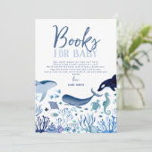 Invitation Ohé C'est un Garçon Bleu Sous l'Océan Livres pour (Debout devant)