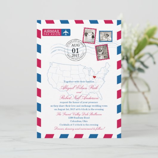 Invitation Ohio | MARIAGE (Debout devant)