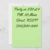 Invitation Oie (Dos)