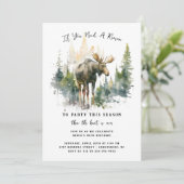 Invitation Oie | Chasse Thématique fête d'anniversaire (Debout devant)