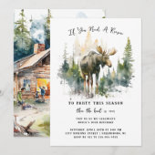 Invitation Oie | Chasse Thématique fête d'anniversaire (Devant / Derrière)