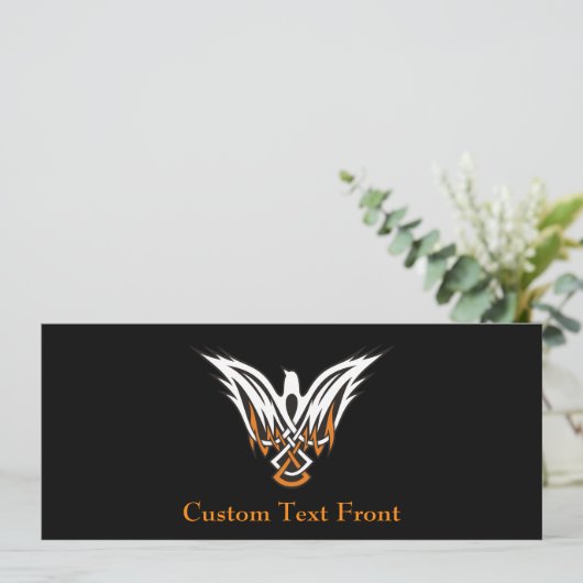 Invitation Oiseau celtique (Debout devant)