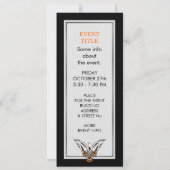 Invitation Oiseau celtique (Dos)