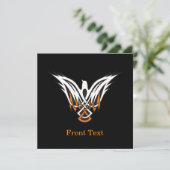 Invitation Oiseau celtique (Debout devant)