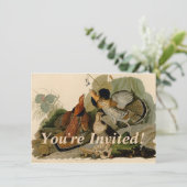 Invitation Oiseau de gibier Audubon (Debout devant)