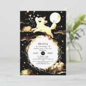 Invitation Oiseau de loup hurlant (Debout devant)