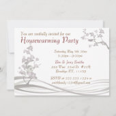 Invitation Oiseau House House House House Houseclimate Party (Dos)