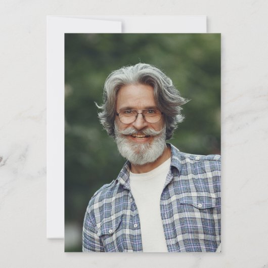 Invitation Oiseaux Bleus D'Ardoise Pour Toujours Dans Nos Coe (Dos)