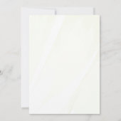 Invitation Oiseaux de cygne Paradis Soring Florals Mariage (Dos)