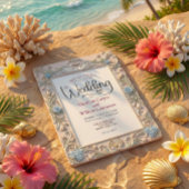 Invitation Oiseaux de l'amour Baroque Conte de fée Coquette R