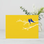 Invitation oiseaux mod (Debout devant)