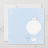 Invitation Oiseaux sur la partie chaude de pendaison de (Dos)