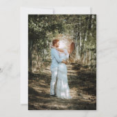 Invitation Oiseaux tropicaux Élégant Whimsical Mariage modern (Dos)