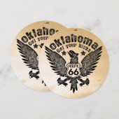 Invitation Oklahoma prenez votre rythme (Devant / Derrière)
