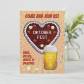 Invitation Oktoberfest (Debout devant)