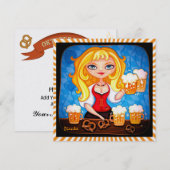 Invitation Oktoberfest - Octoberfest (Devant / Derrière)
