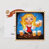 Invitation Oktoberfest - Octoberfest (Devant / Derrière)