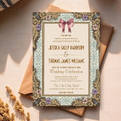 Invitation Old Money Fairytale Storybook Wedding