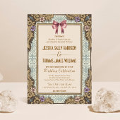 Invitation Old Money Fairytale Storybook Wedding