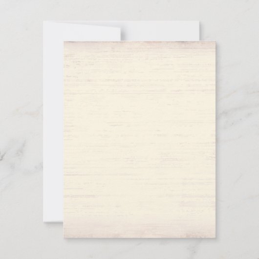 Invitation Old Red Barn Rustic Mariage campagnard R.S.V.P. (Dos)