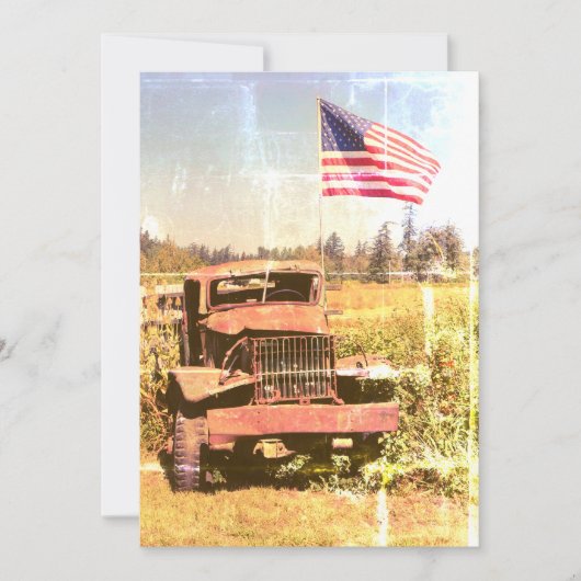 Invitation Olde glory (Devant)