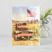 Invitation Olde glory (Debout devant)