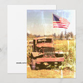 Invitation Olde glory (Devant / Derrière)