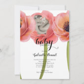 Invitation Olive Baby Bunny Dormir | Blanc (Devant)
