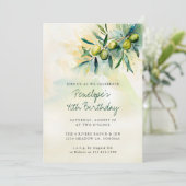 Invitation Olive Branch Méditerranéenne Botanique 40e anniver (Debout devant)