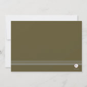 Invitation Olive Green (Dos)