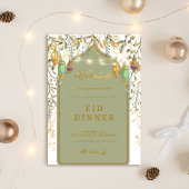 Invitation Olive Green Eid