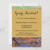Invitation Oliveraie de Vincent Van Gogh Impressionnisme Art (Devant)