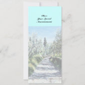 INVITATION OLIVIERS À FLORENCE (Dos)