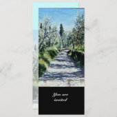 INVITATION OLIVIERS À FLORENCE (Devant / Derrière)