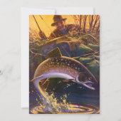 Invitation Omble Chevalier Poisson Pêcheur, Pêche Sportive Vi (Devant)