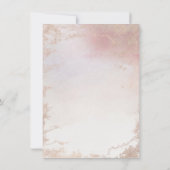 Invitation Ombre Blush Pink Frosted Foil Bachelorette (Dos)